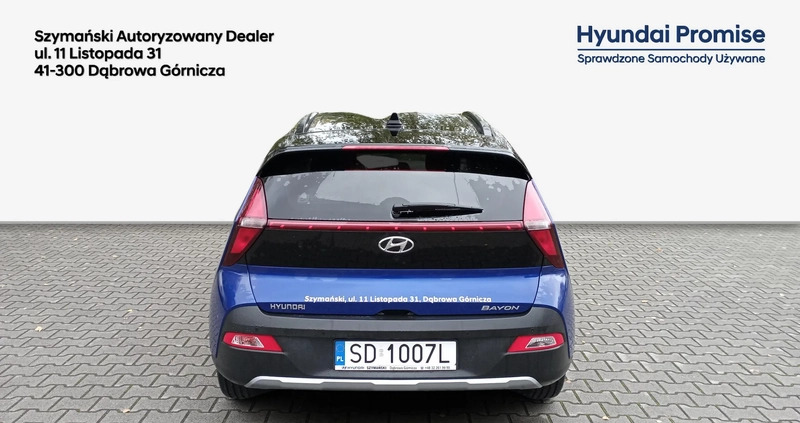Hyundai Bayon cena 78900 przebieg: 3600, rok produkcji 2022 z Kęty małe 191